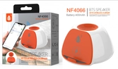Enceinte bluetooth avec chargeur sans fil 5w- 32g-400mah - orange-nf4066