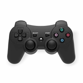 Manette ps3 sans fil + câble de recharge de 1m-noir