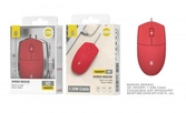Souris filaire - 1600 dpi - 1,35m - ng6044 - rouge