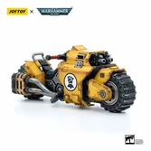 Warhammer 40k véhicule 1/18 imperial fists raider-pattern combat bike 22 cm