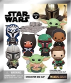 Star wars - mandalorian series 2 - 3d foam bag clip (display 24 pcs)