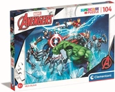 Marvel - avengers - puzzle 104p