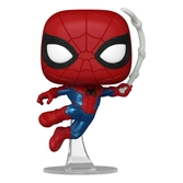 Spider-man: no way home pop! marvel vinyl figurine spider-man finale suit 9 cm  - emballage abîmé