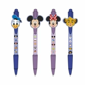 Disney 100 ans - personnages - set de 4 stylos à bille