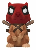 Deadpool super sized jumbo pop! vinyl figurine squirrelpool (flocked) 25 cm