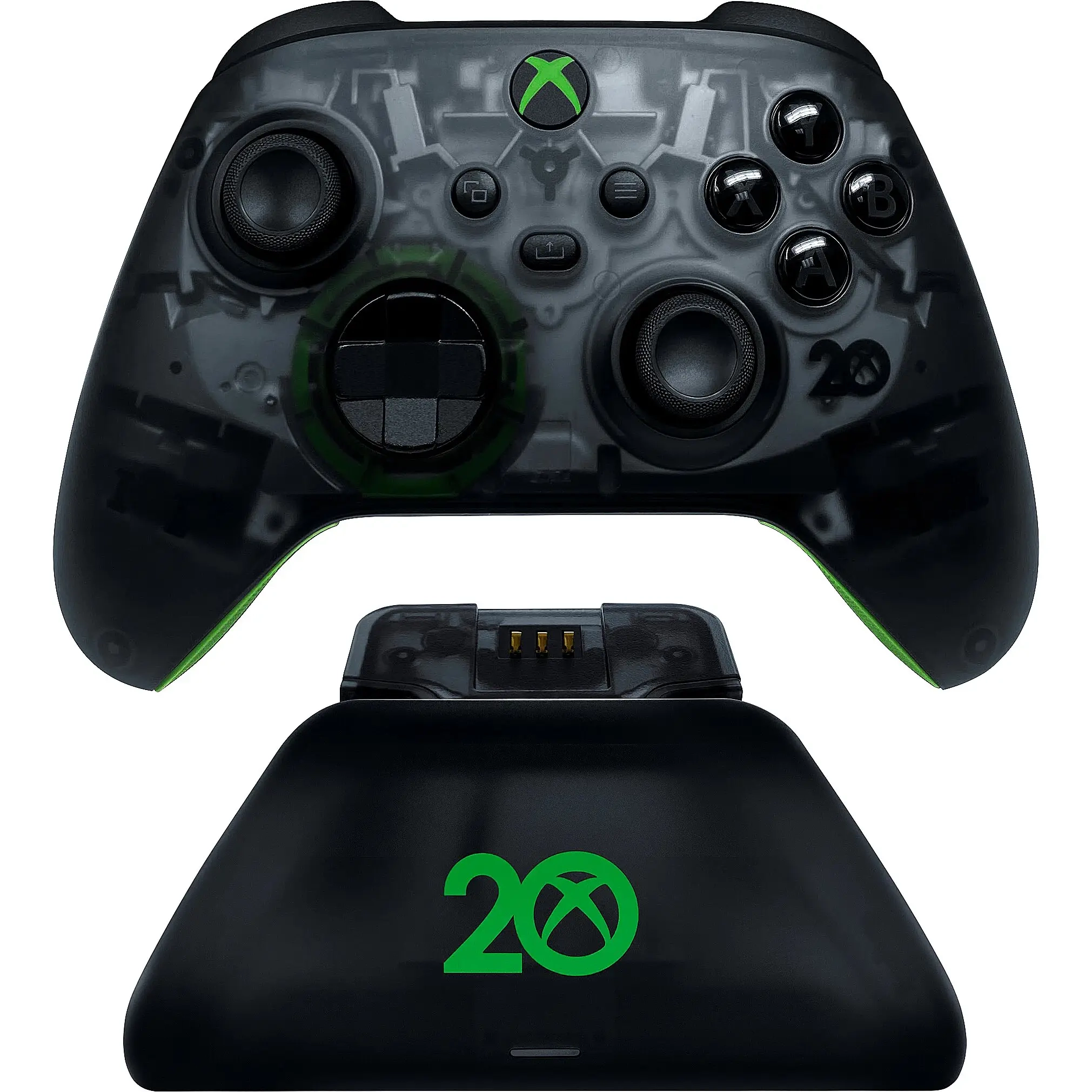 Stand chargeur manette Xbox Series X édition limitée 20th Anniversary