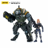 Infinity figurines 1/18 ariadna equipe mirage-5 sergent duroc & lieutenant margot berthier