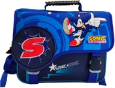 Sonic - sonic - sac à dos 2 comp. + 1 poche '40x41x16cm'