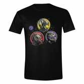 Ant-man t-shirt tripple helmet (l)