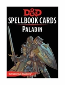 Dungeons & dragons spellbook cards: paladin anglais