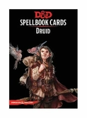 Dungeons & dragons spellbook cards: druid anglais