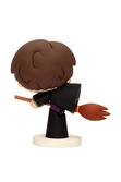 Harry potter - mini figurine caoutchouc 6cm - harry sur nimbus
