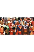 Dc - poster en verre - justice league - 60x30x3cm