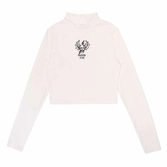 Onepointfive: stranger things - hellfire club (womens rib top)