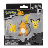 Pokemon - pichu, pikachu, raichu - multipack evolution