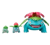 Pokemon - bulbizarre, herbizarre, florizarre - multipack evolution