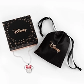 Minnie - collier anniversaire en laiton plaqué argent - juin