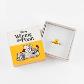Winnie l'ourson - bague ajustable - laiton plaqué