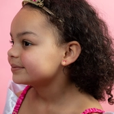 Winnie l'ourson - 3 paires de clous d'oreilles - laiton plaqué