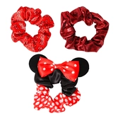 Minnie - accessoires cheveux chouchou" soyeux - 3 pc"
