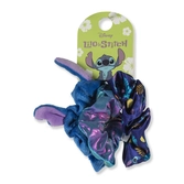 Stitch - accessoires cheveux chouchou" soyeux - 3 pc"