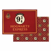 Harry potter set 2 torchons 9 3/4