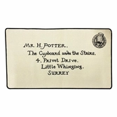 Harry potter tapis letter of acceptance 130 x 75 cm