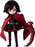 Rwby: ice queendom figurine doll harmonia humming ruby rose 23 cm