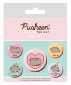 Pusheen pack 5 badges pusheen nah