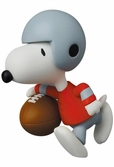 Peanuts mini figurine medicom udf série 15 american football player snoopy 8 cm
