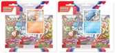 Pokémon jcc - fr Écarlate et violet - pack blister de 3 boosters arcanin & oyacata (1 pack aléatoire) fr