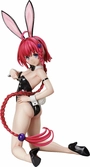 To love-ru darkness statuette pvc 1/4 mea kurosaki: bare leg bunny ver. 33 cm