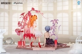 Evangelion statuette pvc 1/7 rei ayanami & asuka shikinami langley: whisper of flower ver. set