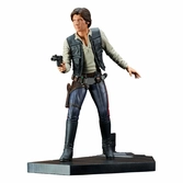Star wars episode iv statuette premier collection 1/7 han solo 25 cm