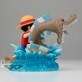 One piece - monkey.d.luffy - figurine wcf-log stories 7cm