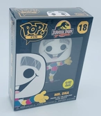 Jurassic park - pop large enamel pin n° 18 - mr. adn
