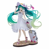 Hatsune miku gt project statuette pvc 1/7 racing miku 2021: private ver. 25 cm