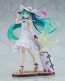 Hatsune miku gt project statuette pvc 1/7 racing miku 2021: private ver. 25 cm