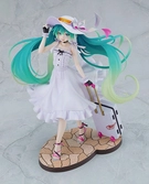Hatsune miku gt project statuette pvc 1/7 racing miku 2021: private ver. 25 cm