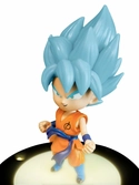 Dragon ball super réveil lumineux goku 18 cm