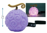 One piece figurine lumineuse devil fruit 8 cm