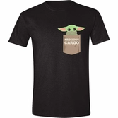 Star wars the mandalorian t-shirt the child pocket (xl)