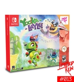 Yooka-Laylee CE BACKER EDITION - Nintendo Switch (Limited Run #13)