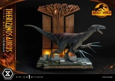 Jurassic world : le monde d'après statuette legacy museum collection 1/15 therizinosaurus final battle bonus version 55 cm