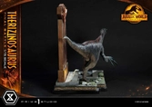 Jurassic world : le monde d'après statuette legacy museum collection 1/15 therizinosaurus final battle bonus version 55 cm