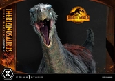 Jurassic world : le monde d'après statuette legacy museum collection 1/15 therizinosaurus final battle bonus version 55 cm