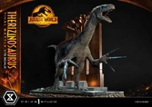 Jurassic world : le monde d'après statuette legacy museum collection 1/15 therizinosaurus final battle bonus version 55 cm