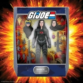 G.i. joe figurine ultimates baroness (black suit) 18 cm