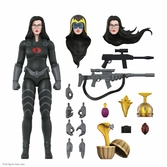 G.i. joe figurine ultimates baroness (black suit) 18 cm