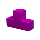 Tetris - block t - balle anti-stress - 9 cm
